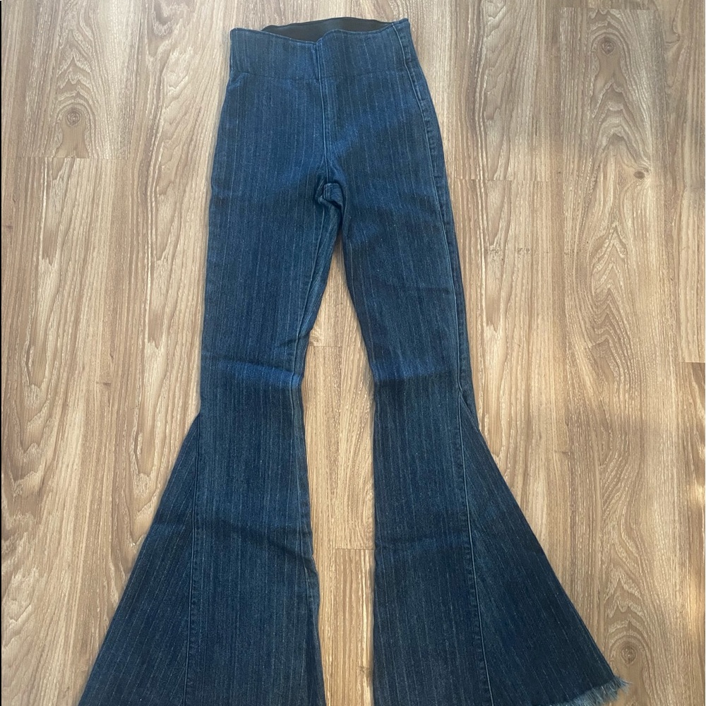 Show me your mumu denim flares